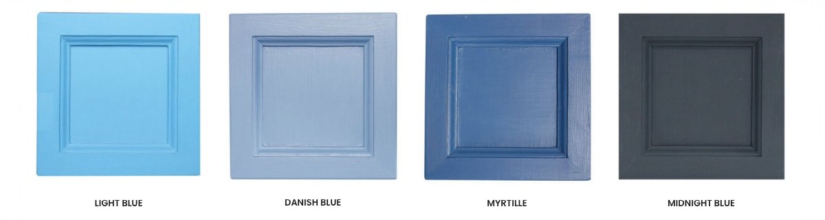 schwedische landhauseinrichtungen blaue Landhausmöbel