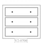 Preview: Regalsystem Modulares Schranksystem V2-0700