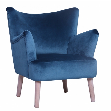 Upholstered armchair fauteuil de salon V1-7167
